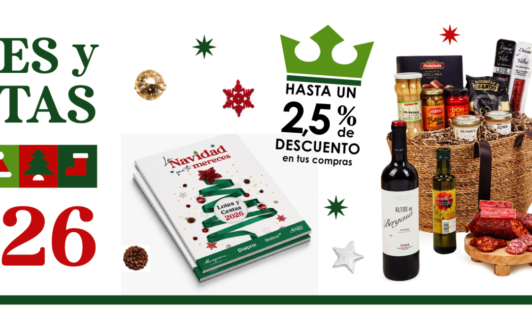 🎄 La NAVIDAD que TE MERECES….con nuestros LOTES y CESTAS navideñas🎄