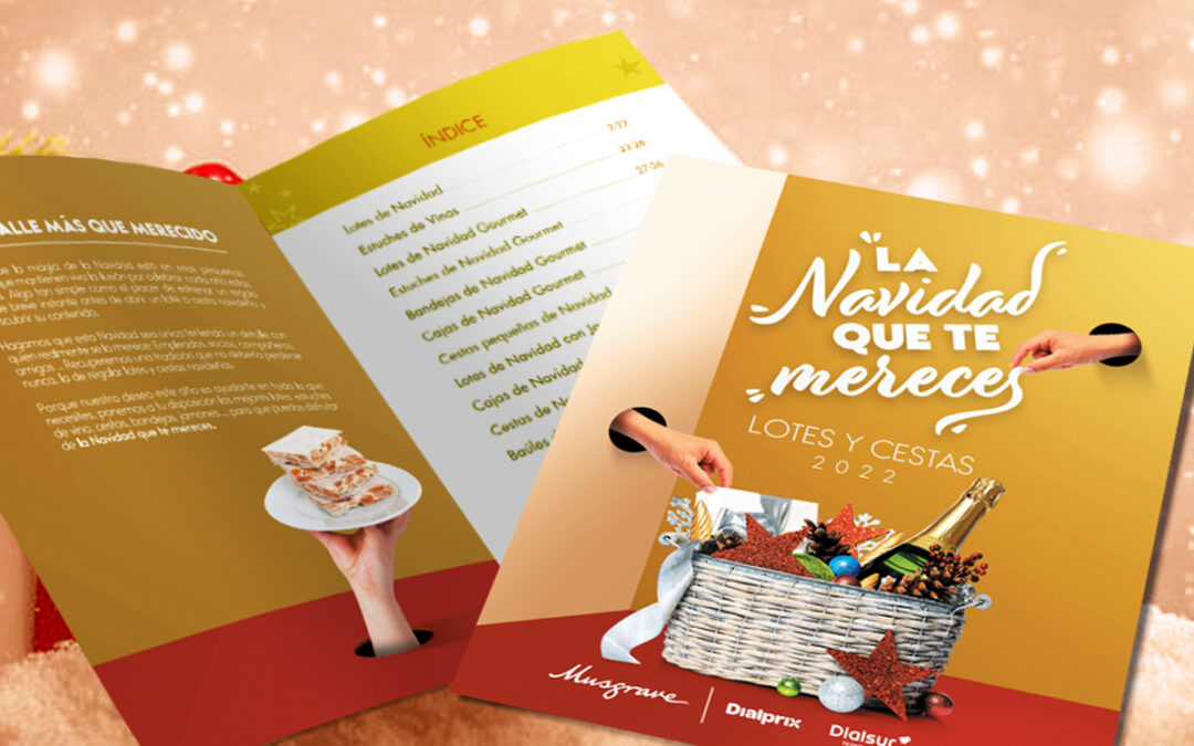 En Dialsur, hasta 90 opciones diferentes de Cestas y Lotes de Navidad